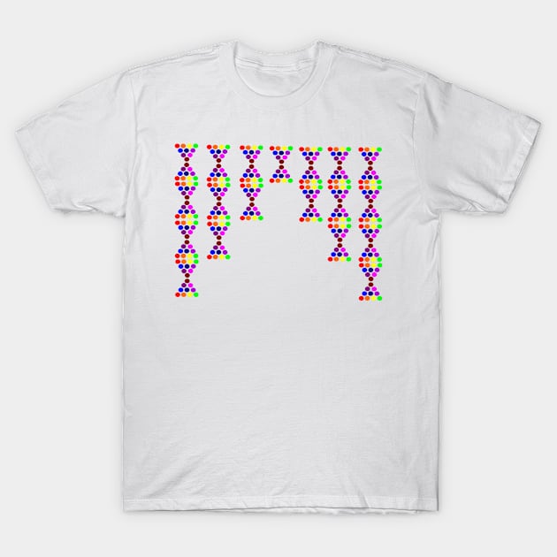 Colourful Pattern T-Shirt by RAK20